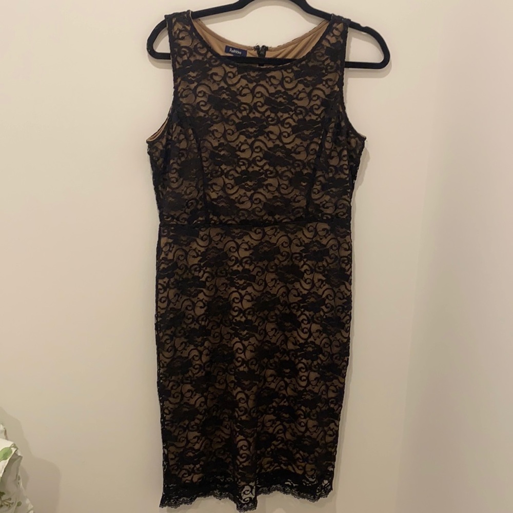Reitmans black lace dress